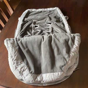 Newborn car seat winter cover